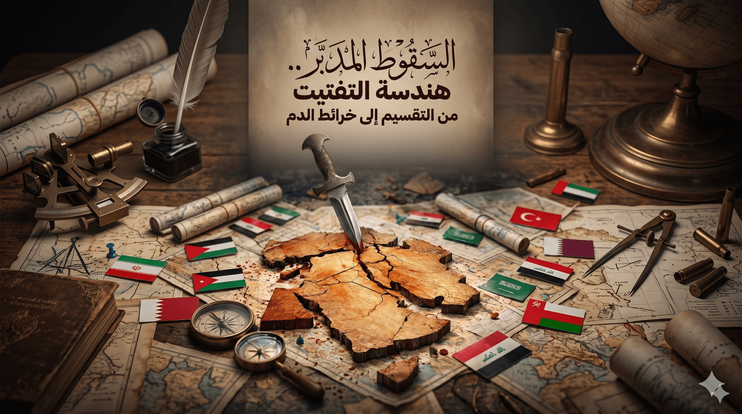السقوط المدبَّر.. هندسة التفتيت من التقسيم إلى خرائط الدم